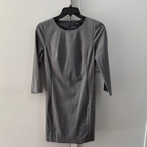 Theory Good Wool Gray Women's Dress size 00